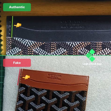 card holder goyard fake|goyard card holder false.